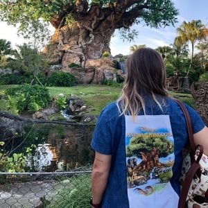 Disney’s Animal Kingdom DIY Button-Up Denim Shirt